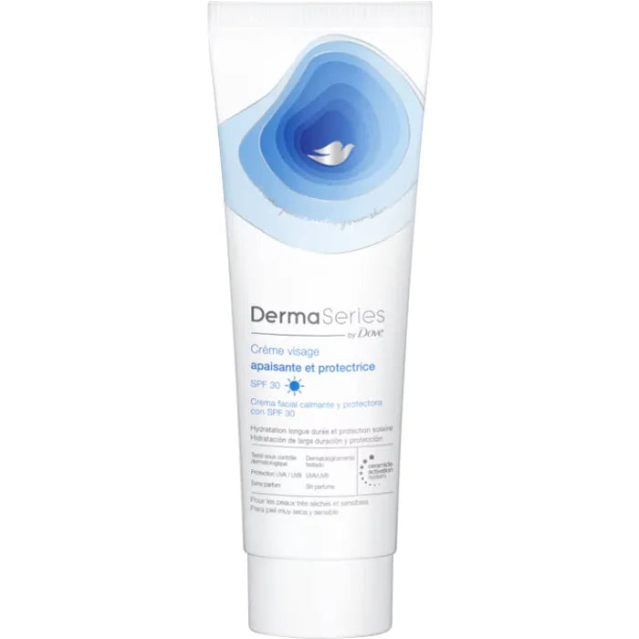 Dove Dermasieries Beruhigende Gesichtscreme Spf30 50ml