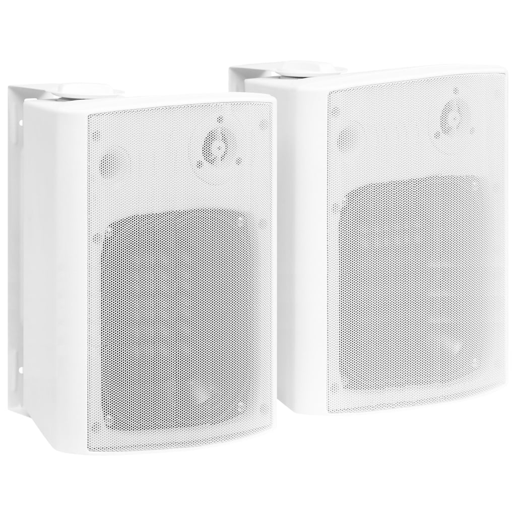 Wandlautsprecher Stereo 2 Stk. Weiß Indoor Outdoor 120 W