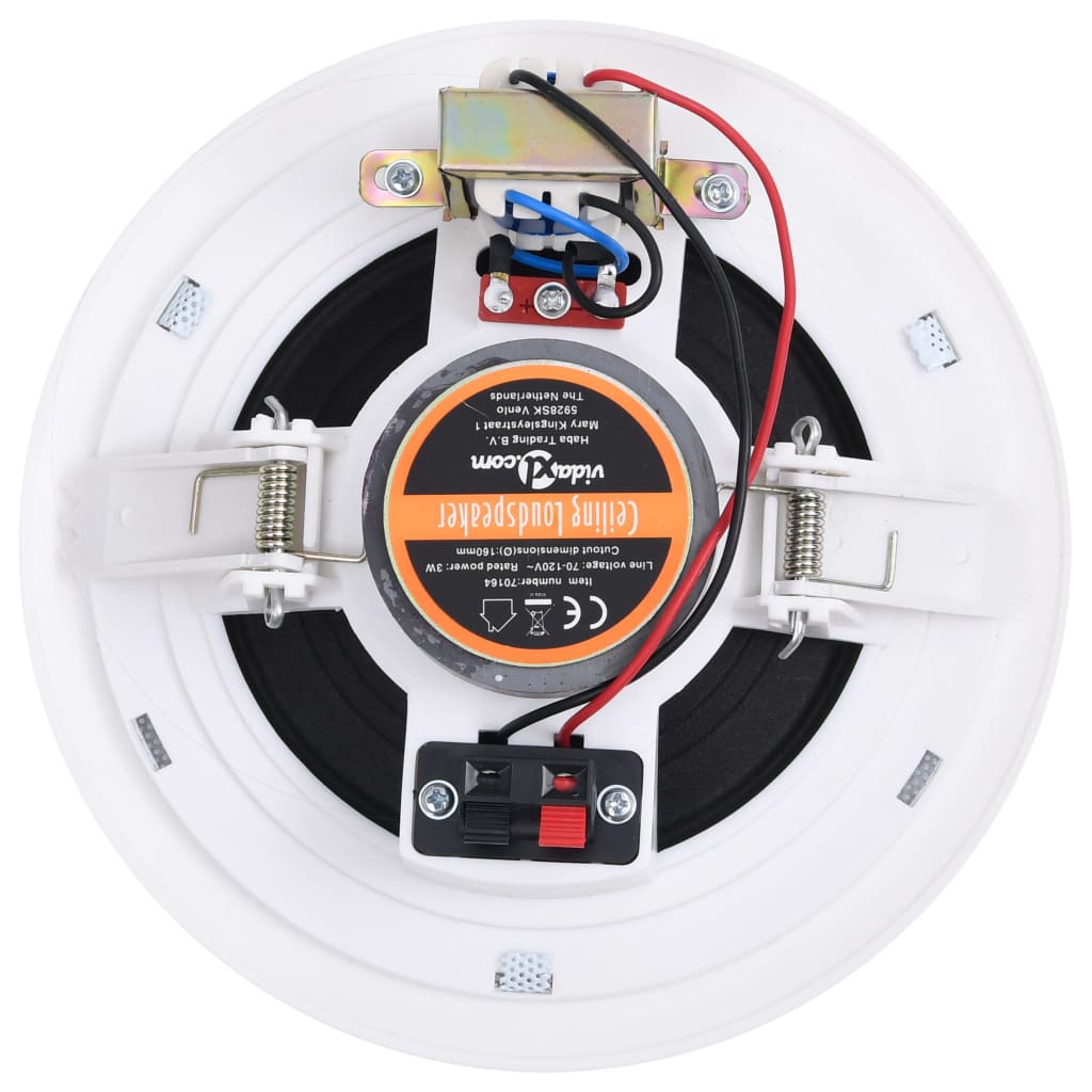 Einbaulautsprecher Für Decke Und Wand 2 Stk. 80 W