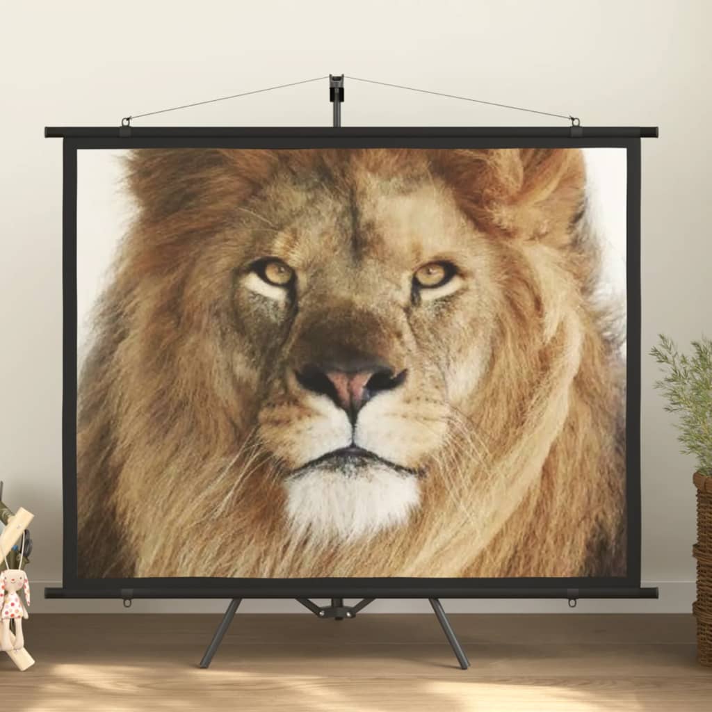 Beamer-Leinwand Mit Stativ