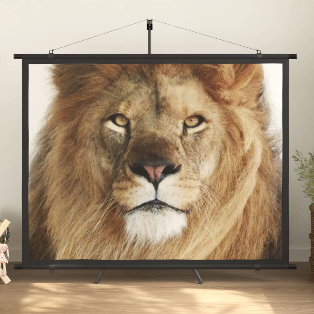 Beamer-Leinwand Mit Stativ