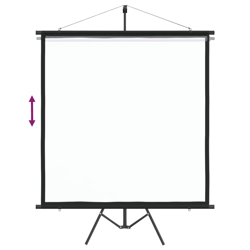 Beamer-Leinwand Mit Stativ