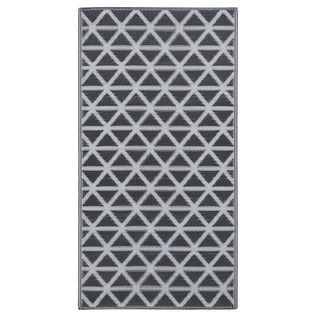 Outdoor-Teppich Arakil Pp Schwarz