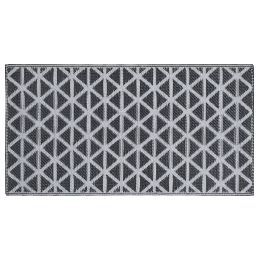 Outdoor-Teppich Arakil Pp Schwarz