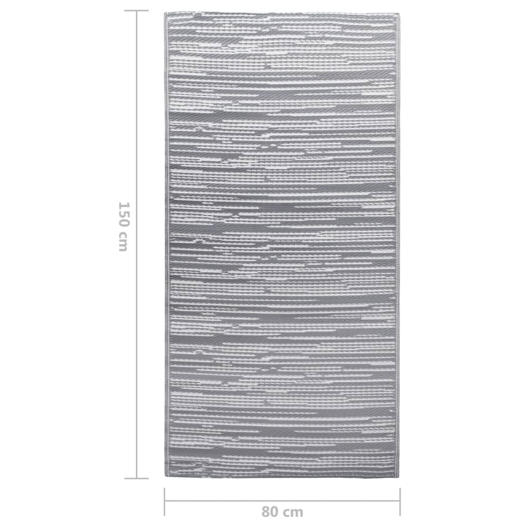 Outdoor-Teppich Arakil Pp Grau