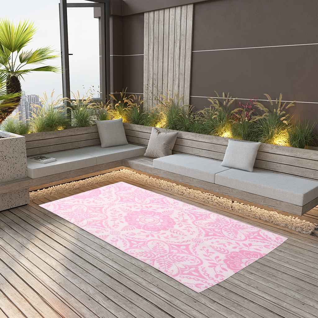 Outdoor-Teppich Arakil Pp Rosa