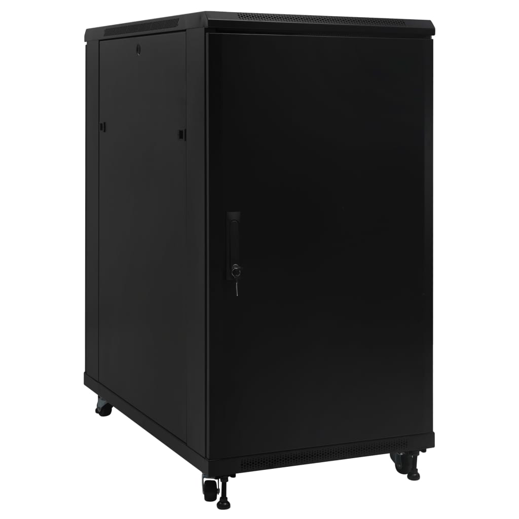 22U Netzwerkschrank Mit Rollen 19" Ip20 1050X600X1170 Mm