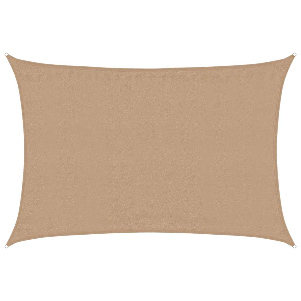 Sonnensegel 160 G/M² 3,5X4,5 M Hdpe Taupe