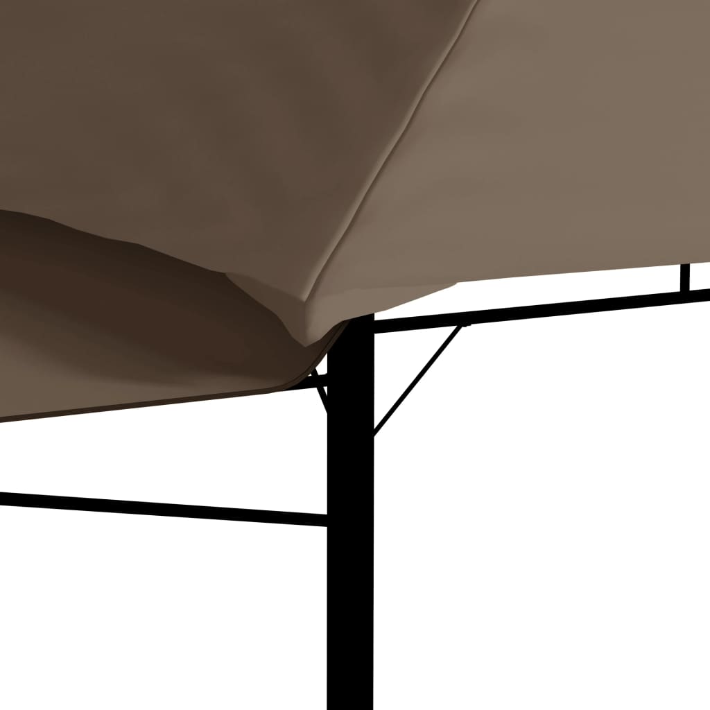 Pavillon Mit Doppelt Erweiterten Dächern 3X3X2,75 Cm 180 G/M²