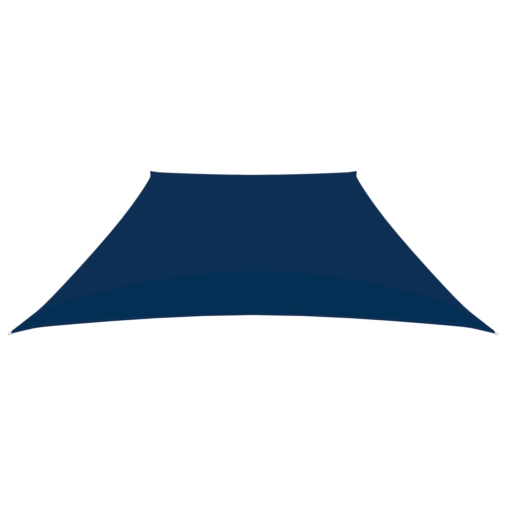 Sonnensegel Oxford-Gewebe Trapezförmig 3/5X4 M Blau Terrakotta