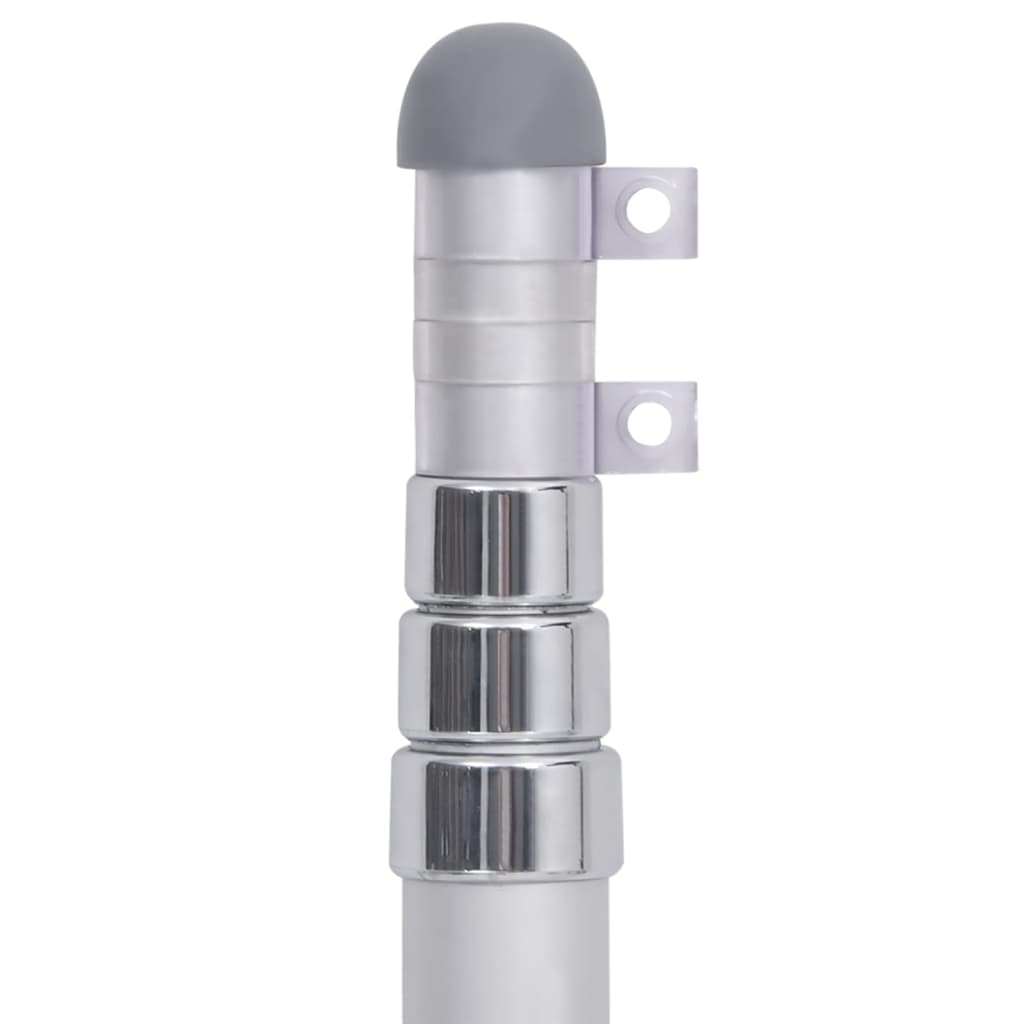 Teleskop-Fahnenmast Aluminium
