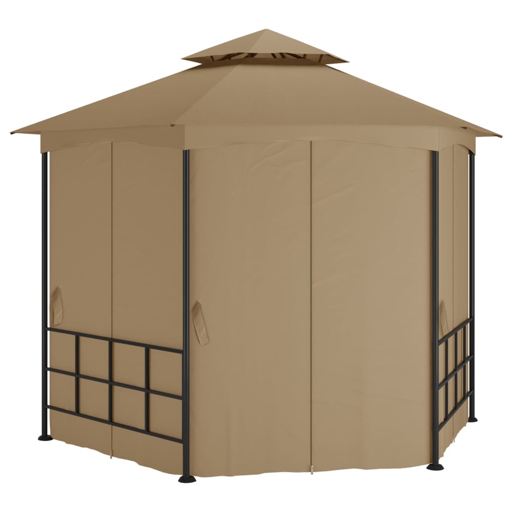 Pavillon Mit Seitenwänden 3,1X2,7 M