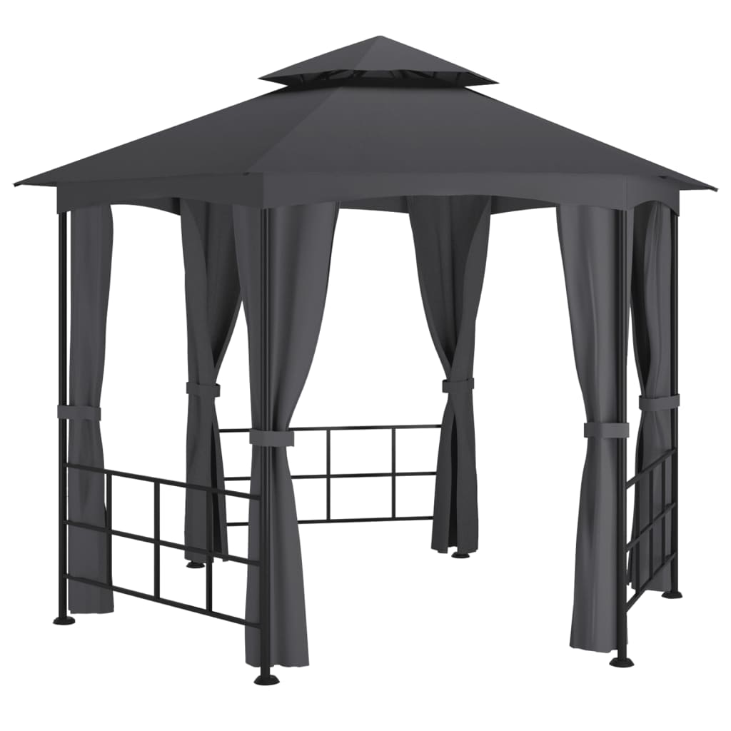 Pavillon Mit Seitenwänden 3,1X2,7 M