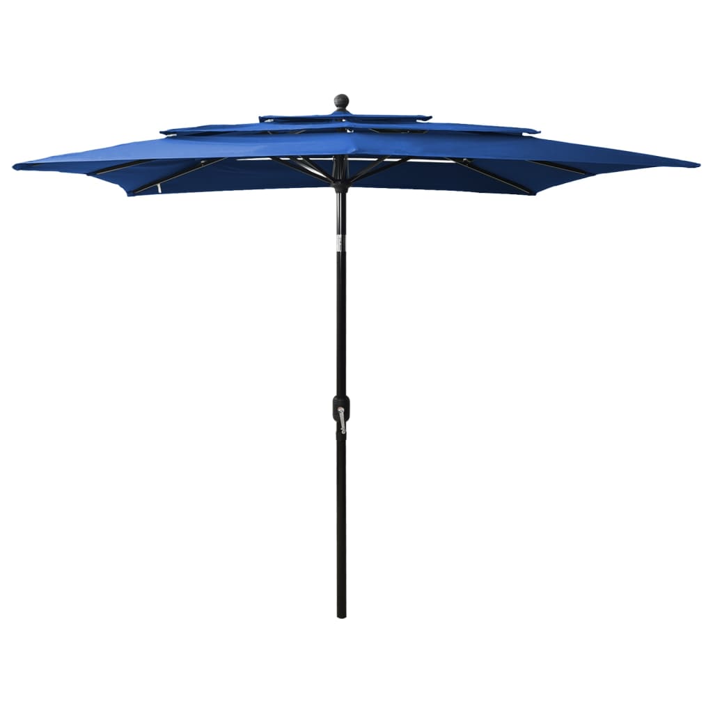 Sonnenschirm Mit Aluminium-Mast 3-Lagig