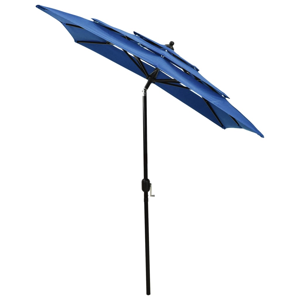 Sonnenschirm Mit Aluminium-Mast 3-Lagig