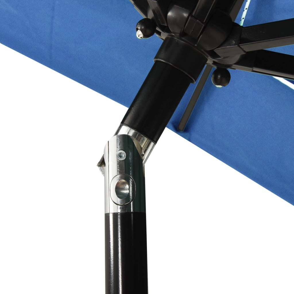 Sonnenschirm Mit Aluminium-Mast 3-Lagig