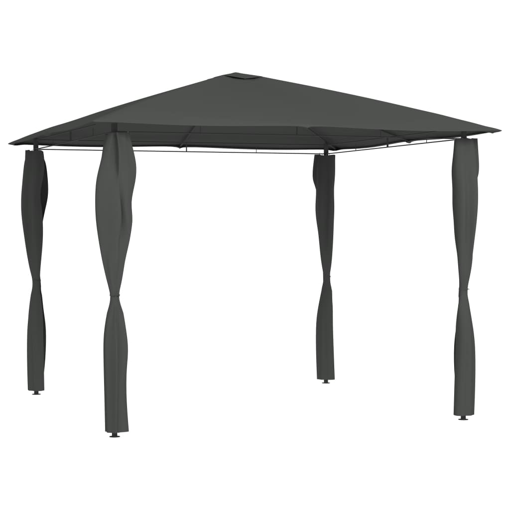 Pavillon 2,98X5,3X2,59 M Grau 160 G/M² Anthrazit