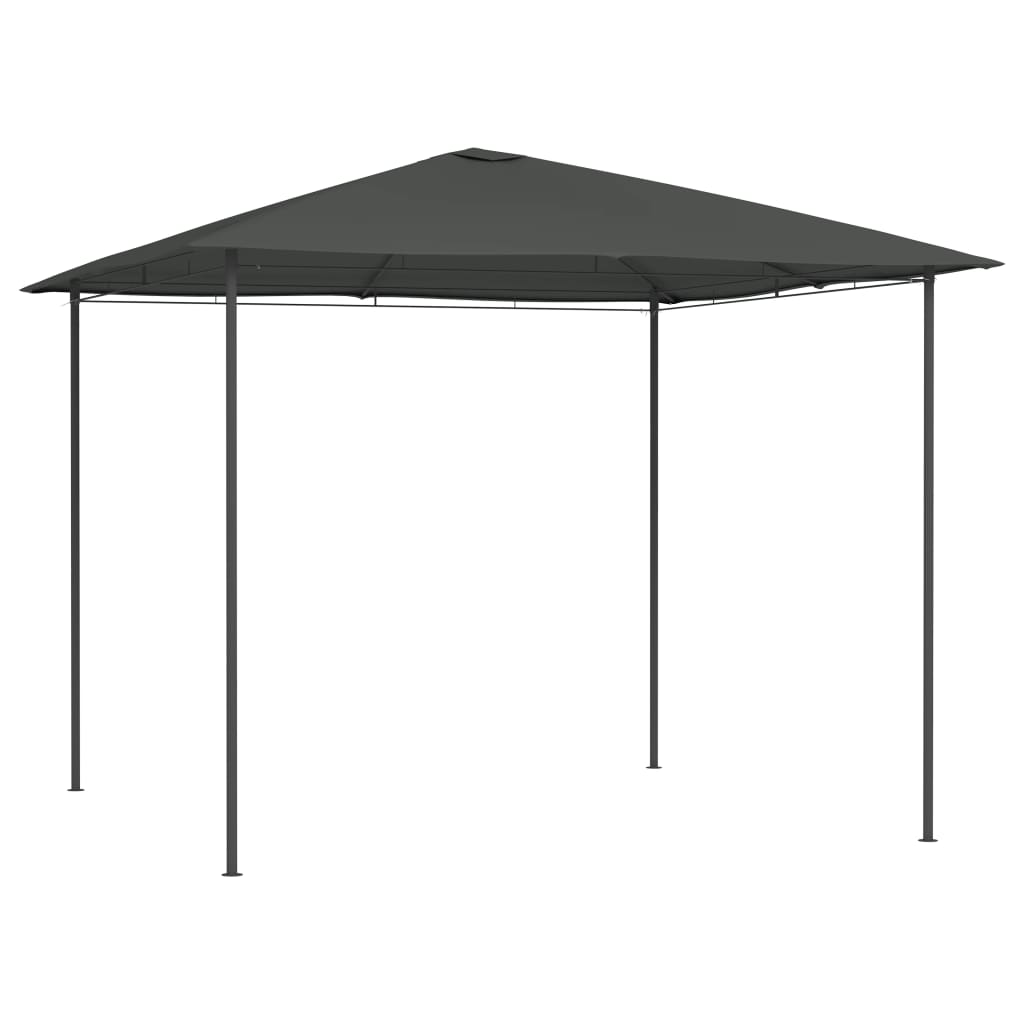 Pavillon 2,98X5,3X2,59 M Grau 160 G/M² Anthrazit