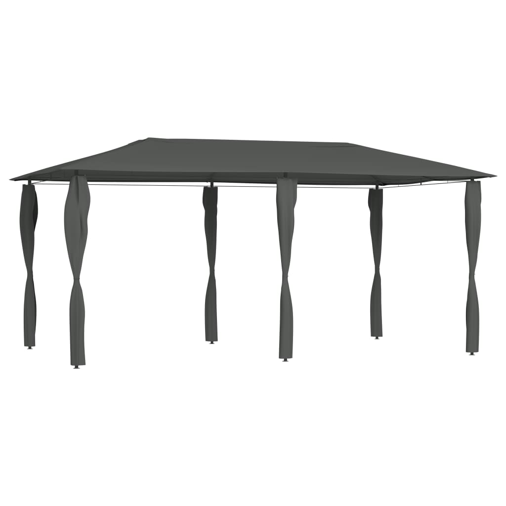 Pavillon 2,98X5,3X2,59 M Grau 160 G/M² Anthrazit