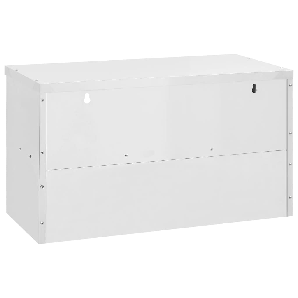 Wandhängeschrank Edelstahl
