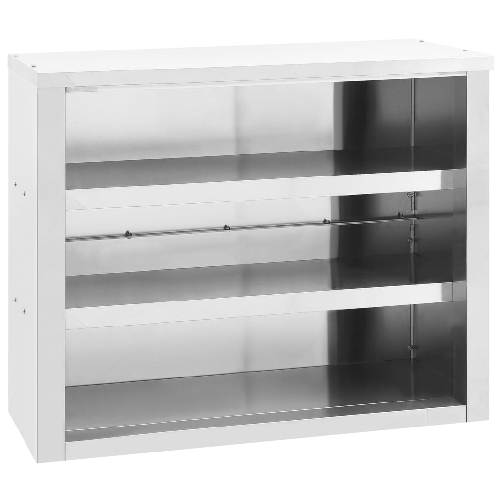 Wandhängeschrank Edelstahl
