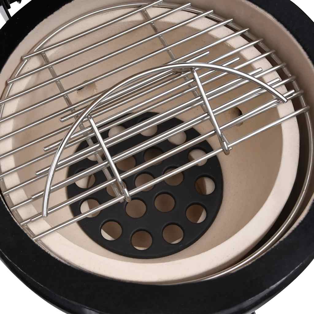 2-In-1 Kamado-Grill Smoker Keramik 56 Cm