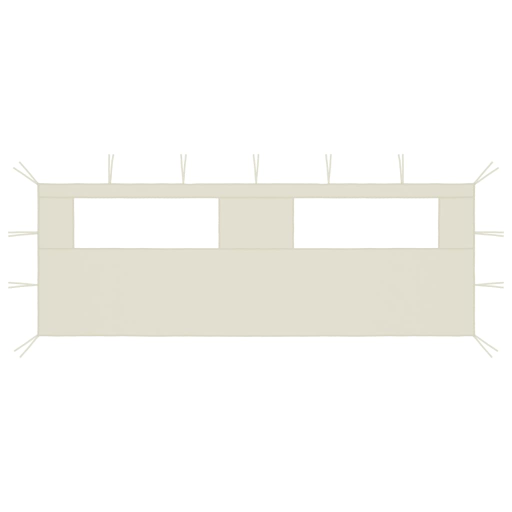Pavillon-Seitenwand Mit Fenstern