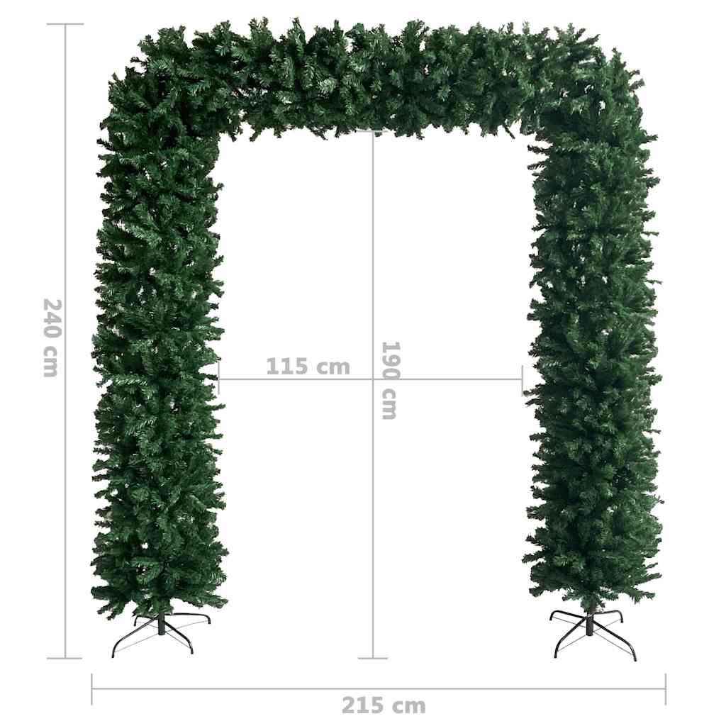 Weihnachtsgirlande 240 Cm Grün