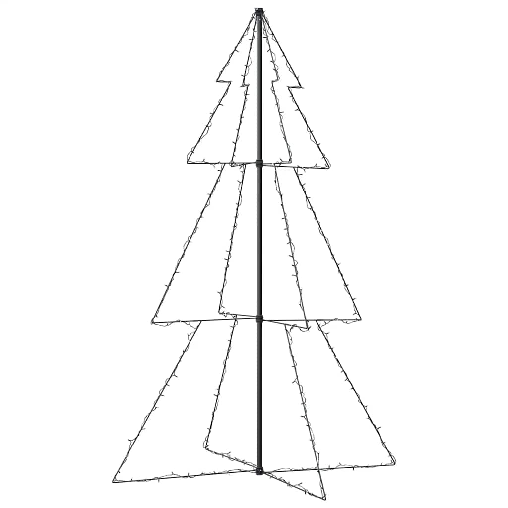 Weihnachtsbaum In Kegelform 240 Leds Indoor Outdoor 118X180 Cm Kaltweiß