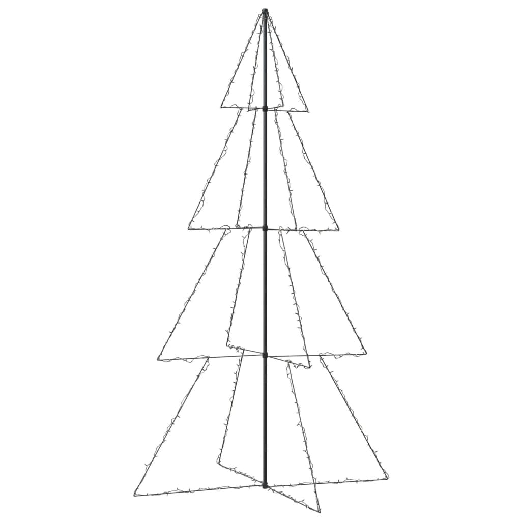 Weihnachtsbaum In Kegelform 360 Leds Indoor Outdoor 143X250 Cm Warmweiß