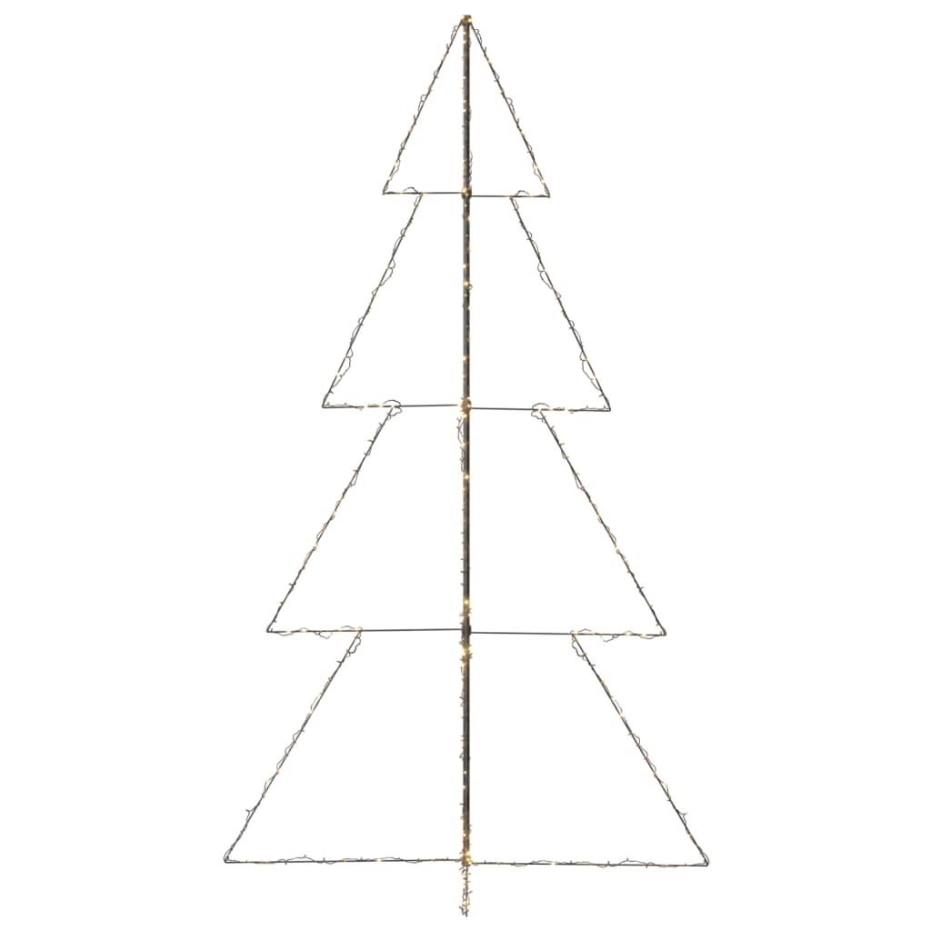 Weihnachtsbaum In Kegelform 360 Leds Indoor Outdoor 143X250 Cm Warmweiß