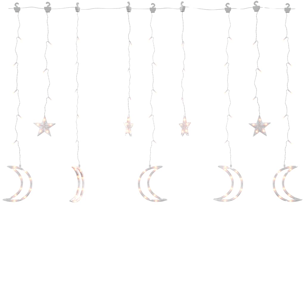 Lichterketten Stern Und Mond Fernbedienung S
