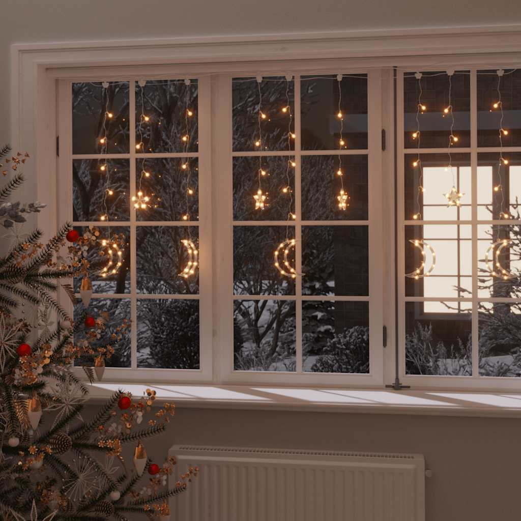 Lichterketten Stern Und Mond Fernbedienung S
