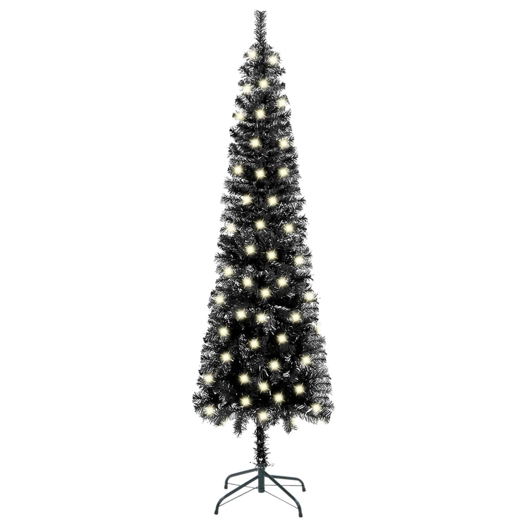 Weihnachtsbaum Schlank Mit Leds 210 Cm