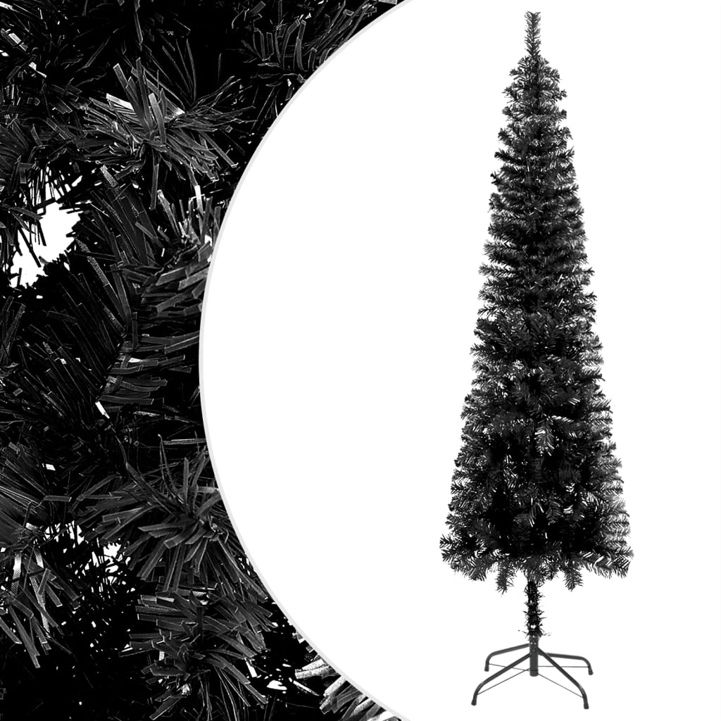 Weihnachtsbaum Schlank Mit Leds 210 Cm