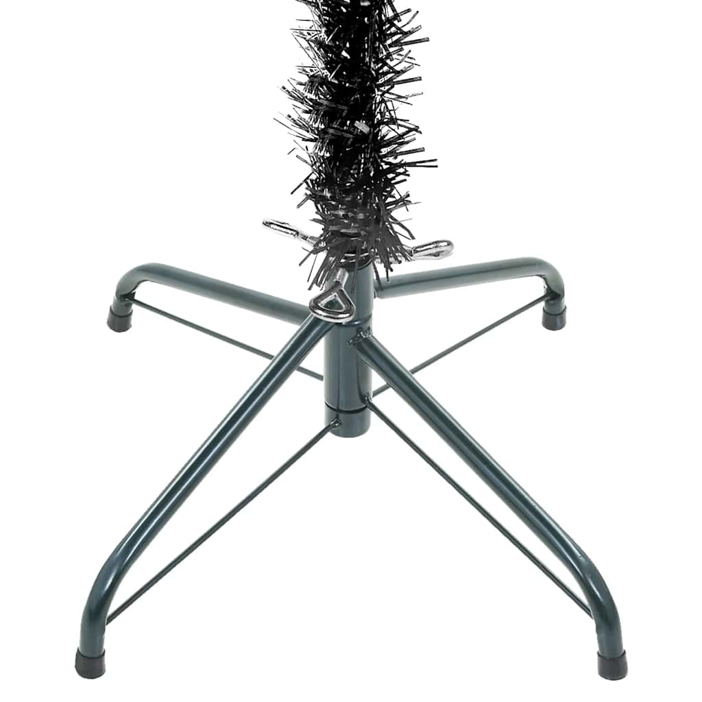 Weihnachtsbaum Schlank Mit Beleuchtung & Kugeln 210 Cm