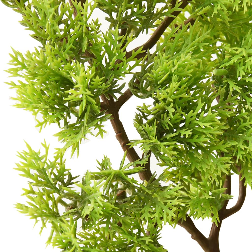 Künstlicher Bonsai Zypresse Mit Topf Grün