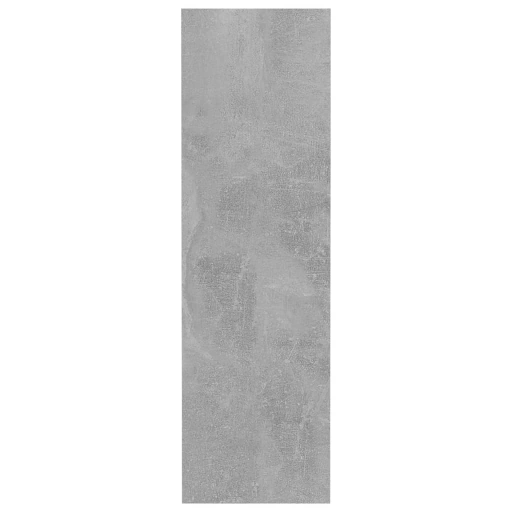 Wand-Schuhschränke 2 Stk. 60X18X Holzwerkstoff Betongrau