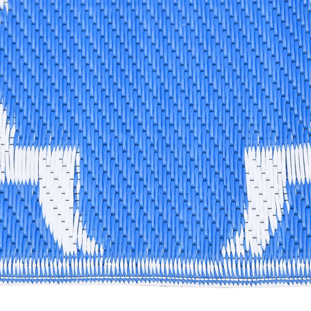 Outdoor-Teppich Arakil Pp Blau
