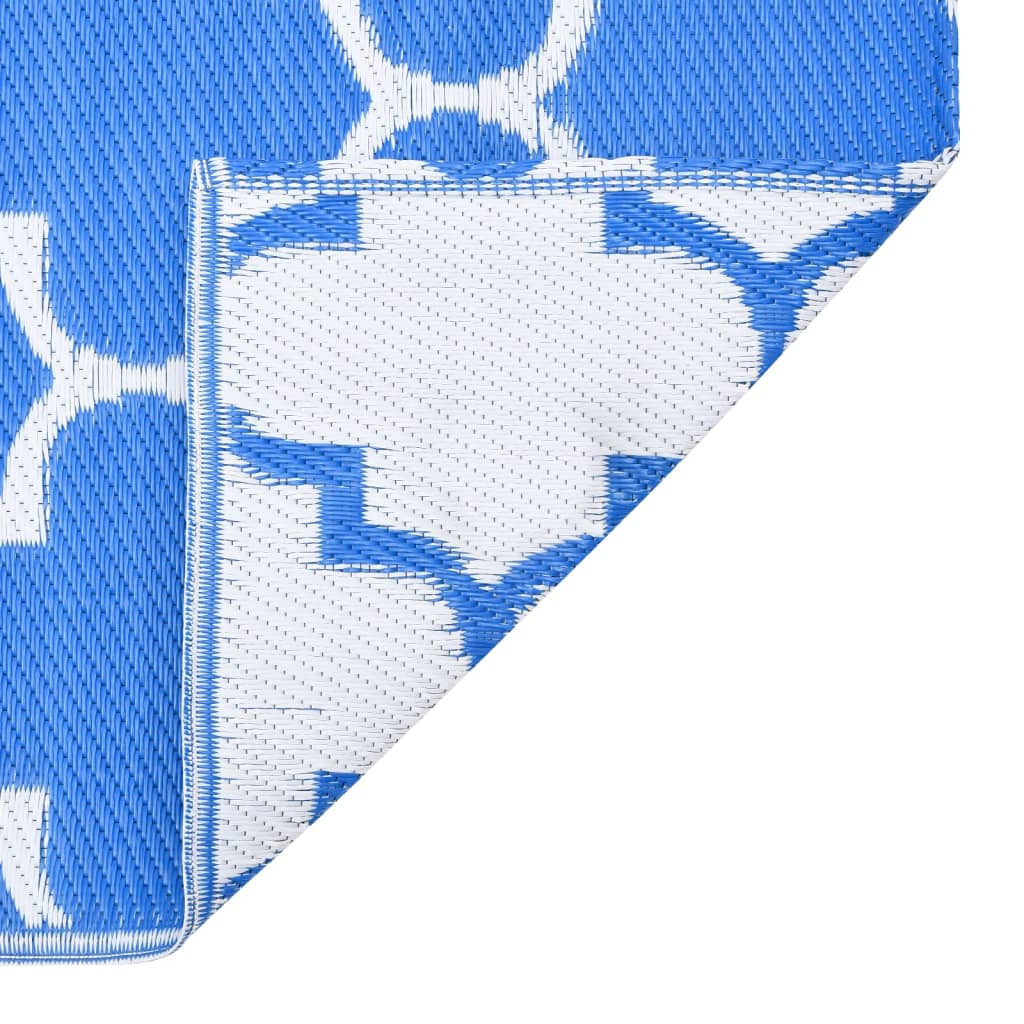 Outdoor-Teppich Arakil Pp Blau