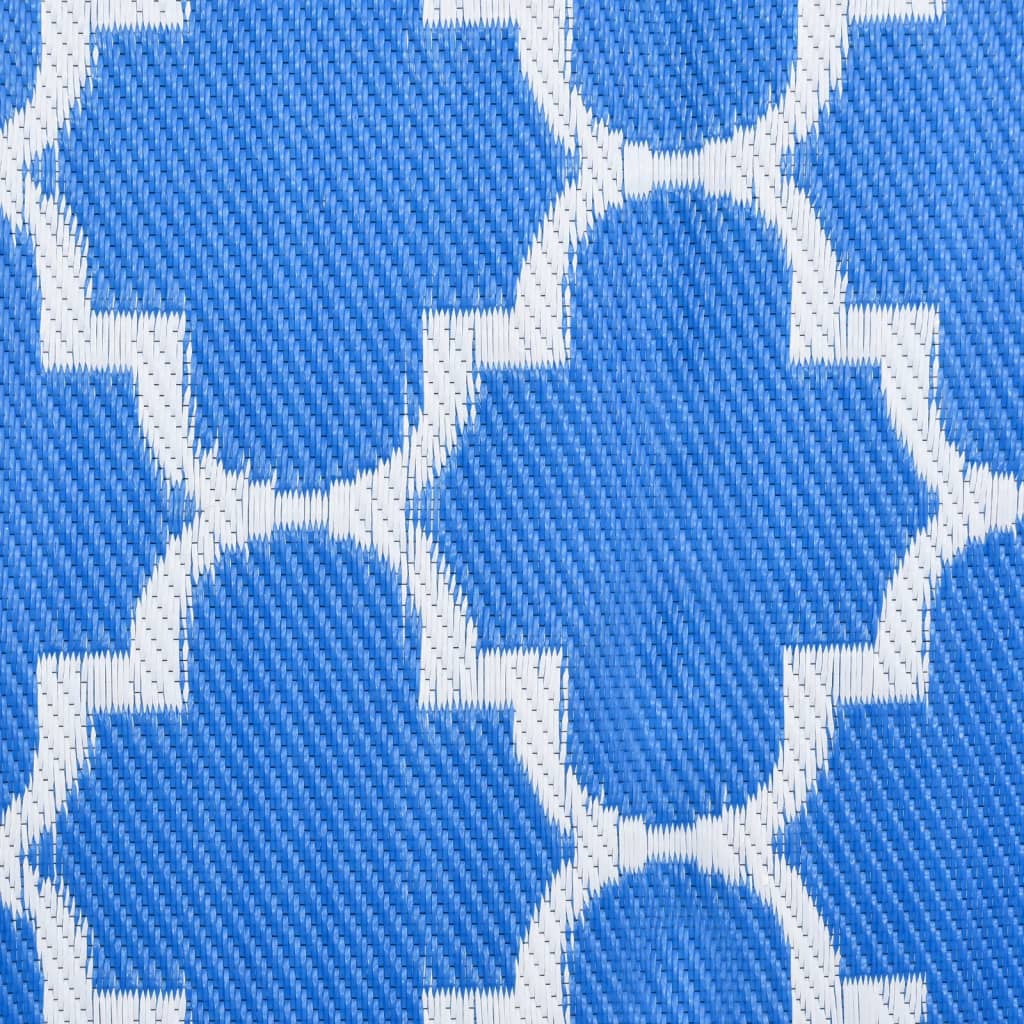 Outdoor-Teppich Arakil Pp Blau