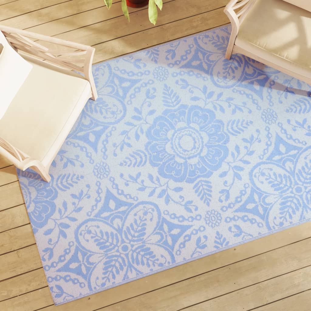 Outdoor-Teppich Arakil Pp Babyblau