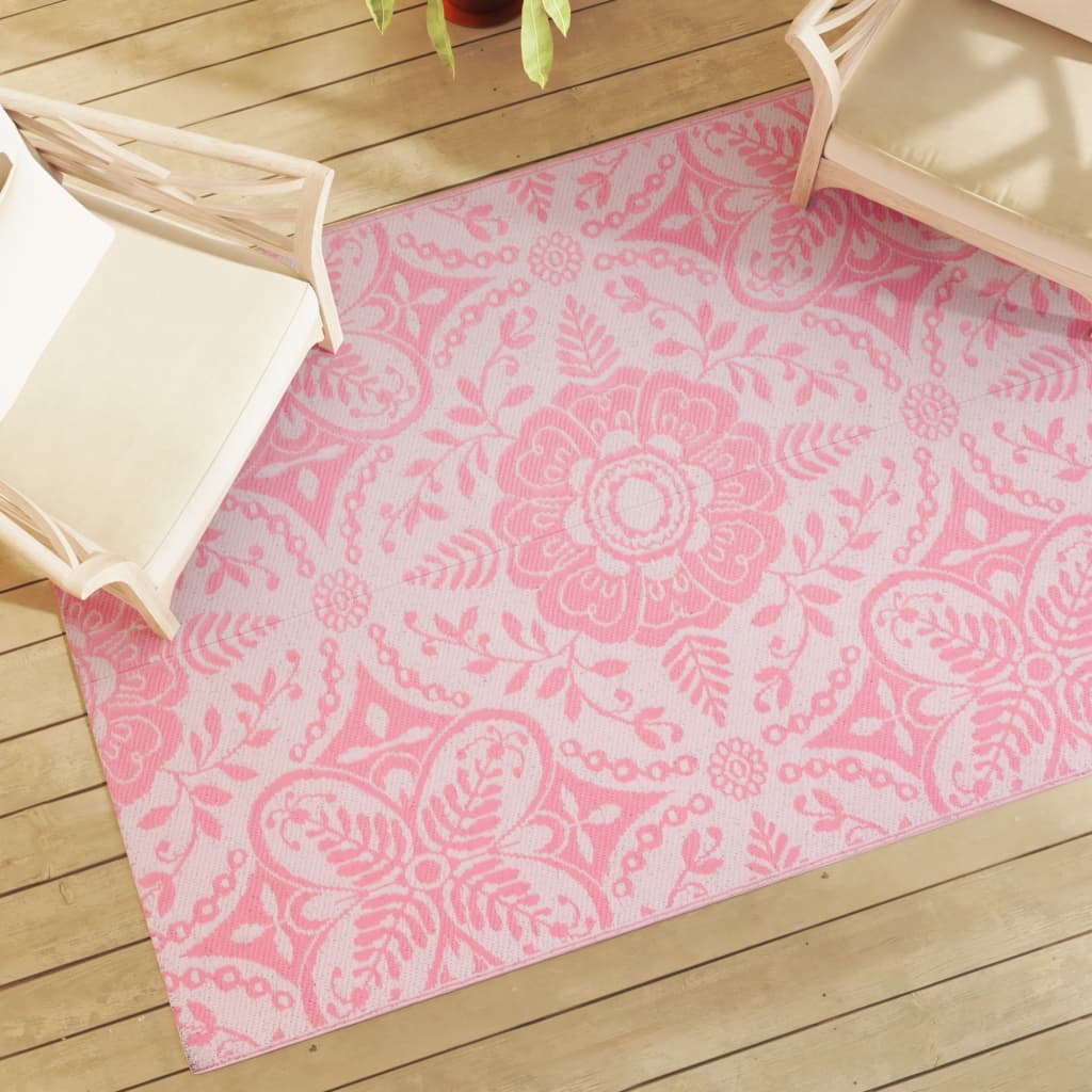 Outdoor-Teppich Arakil Pp Rosa