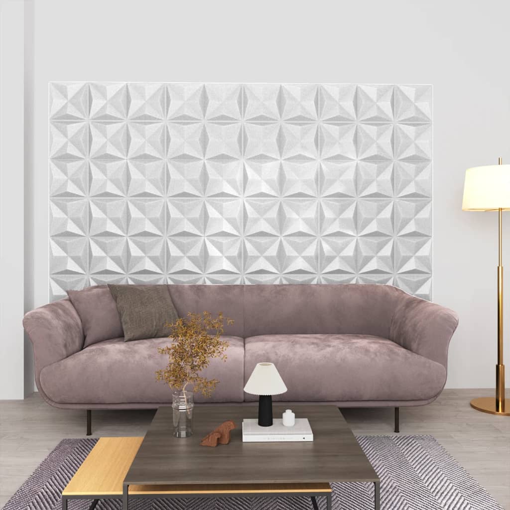 3D-Wandpaneele 48 Stk. 50X50 Cm 12 M²