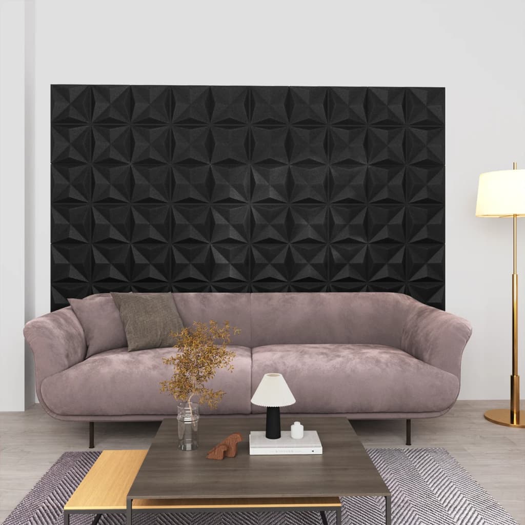 3D-Wandpaneele 48 Stk. 50X50 Cm 12 M²
