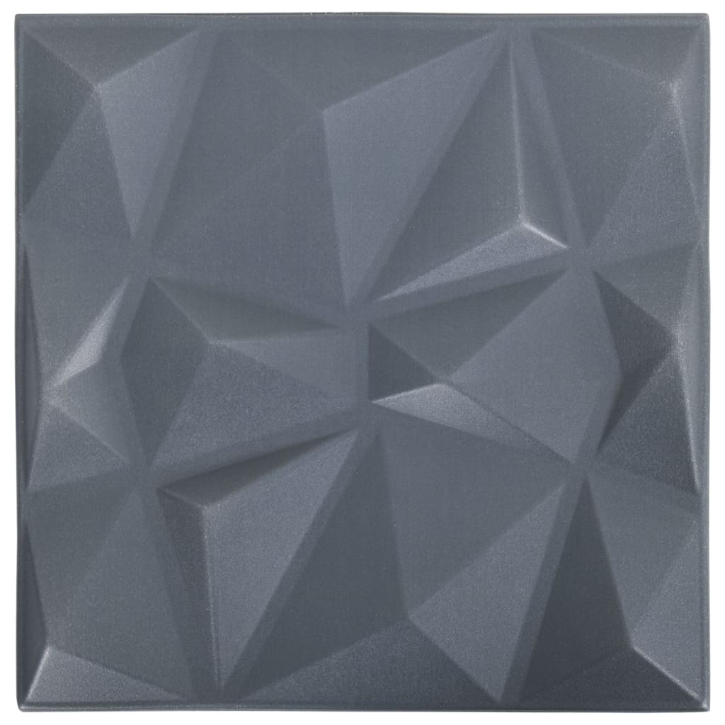 3D-Wandpaneele 48 Stk. 50X50 Cm 12 M²