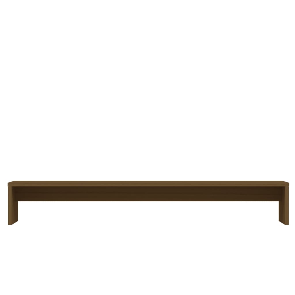Monitorständer 100X27X15 Cm Massivholz Kiefer