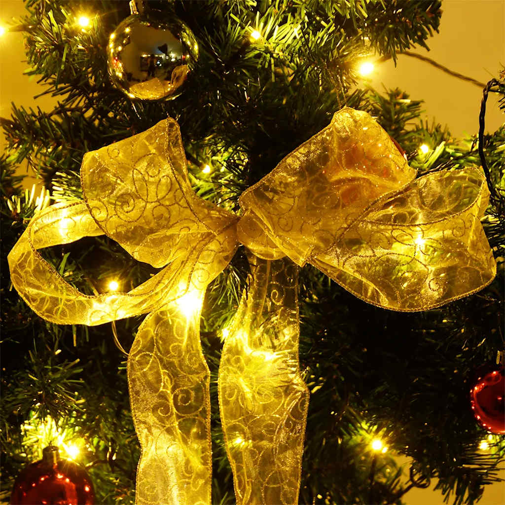 Weihnachtskaktus Mit Ständer Und Led Grün Pvc Weiß
