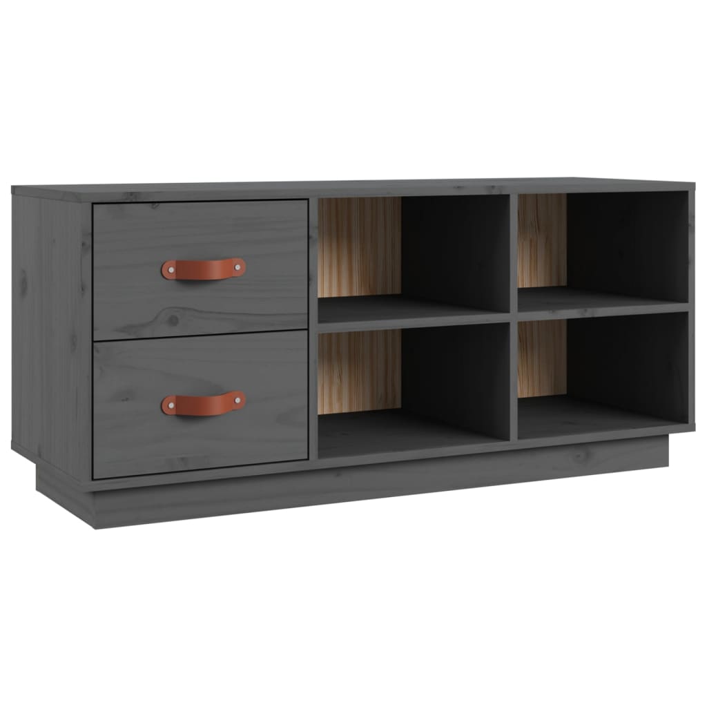 Schuhbank 100X34X45 Cm Massivholz Kiefer