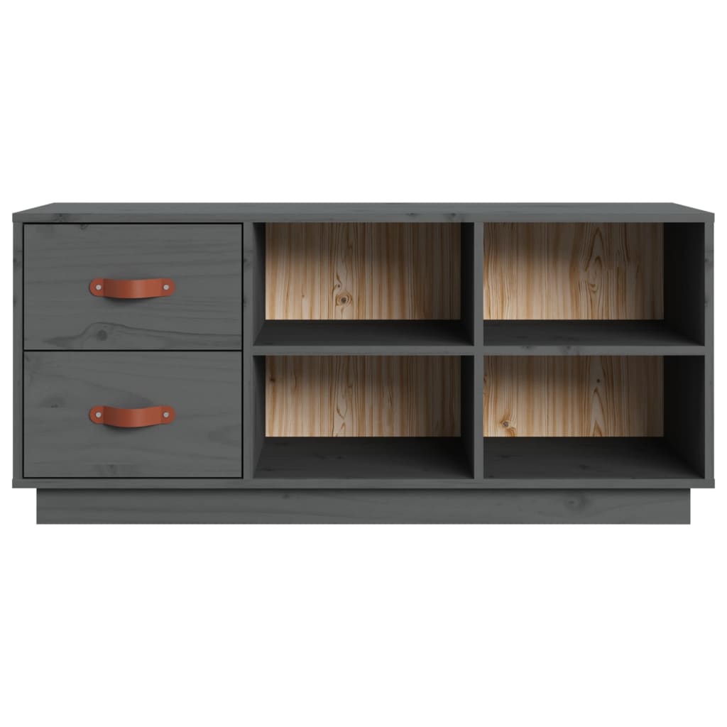 Schuhbank 100X34X45 Cm Massivholz Kiefer